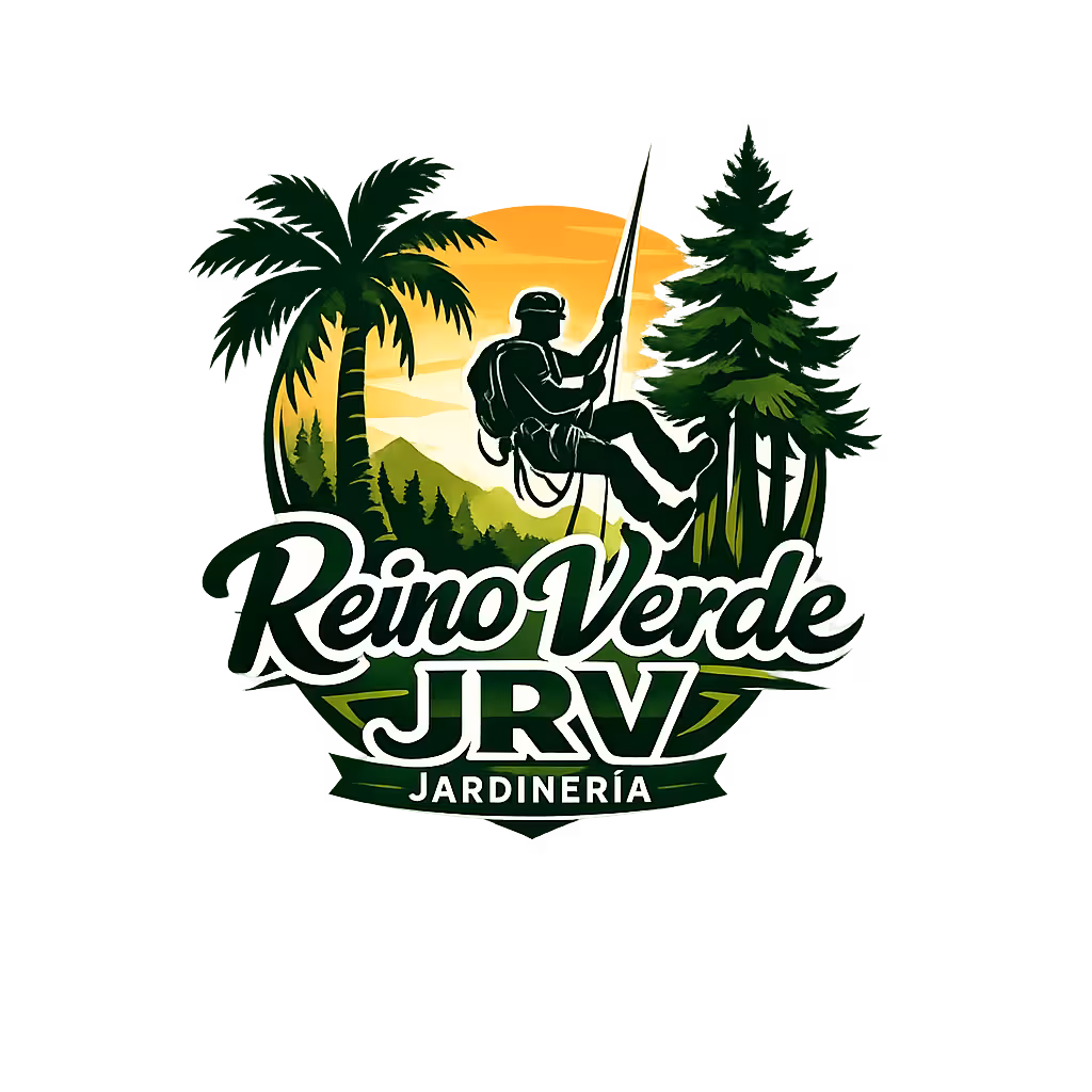 Equipo de Jardinería Reino Verde trabajando en un jardín
