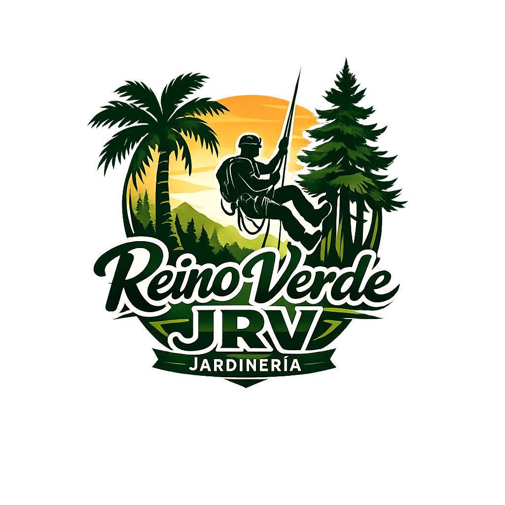 Equipo de Jardinería Reino Verde trabajando en un jardín